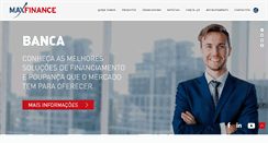 Desktop Screenshot of maxfinance.pt