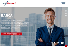 Tablet Screenshot of maxfinance.pt
